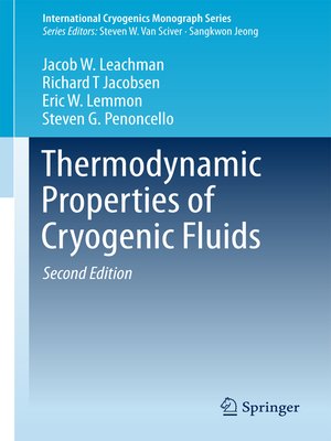 cover image of Thermodynamic Properties of Cryogenic Fluids